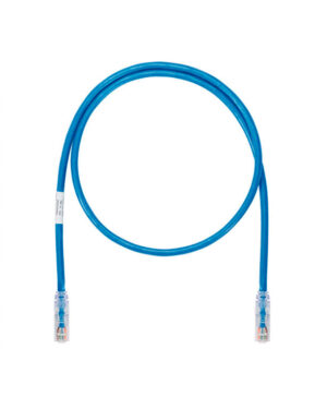 Cable UTP Patch Cord Cat6 Panduit UTP6ASD1.5MBU, diseñado para conexiones rápidas y confiables en redes de alta velocidad. Ideal para aplicaciones en sistemas de cableado estructurado en oficinas, hogares y entornos industriales. Calidad garantizada por la marca Panduit.