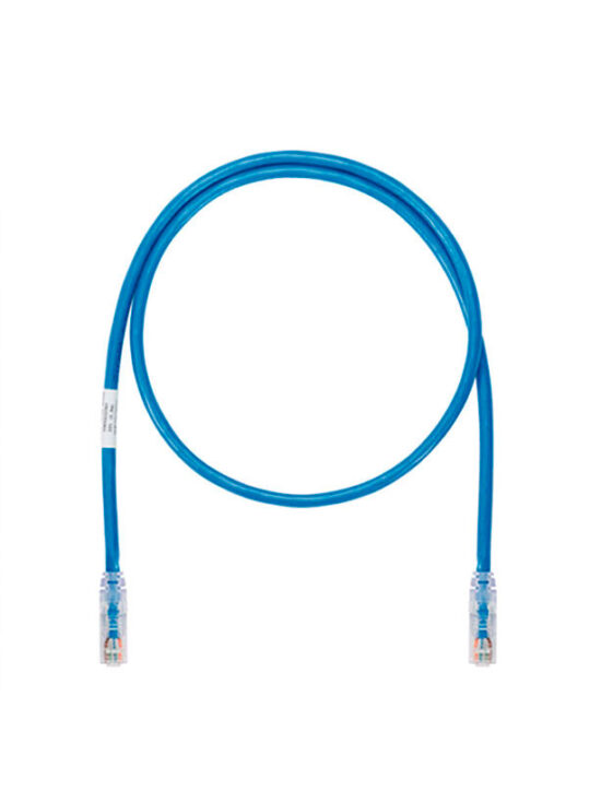 Cable UTP Patch Cord Cat6 Panduit UTP6ASD1.5MBU, diseñado para conexiones rápidas y confiables en redes de alta velocidad. Ideal para aplicaciones en sistemas de cableado estructurado en oficinas, hogares y entornos industriales. Calidad garantizada por la marca Panduit.