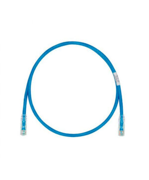 Patch Cord Panduit categoría 6A S/FTP de 3 metros en color azul, ideal para redes de alta velocidad y aplicaciones que requieren máxima protección contra interferencias. Perfecto para entornos empresariales, residenciales e industriales. Calidad premium garantizada por la marca Panduit.