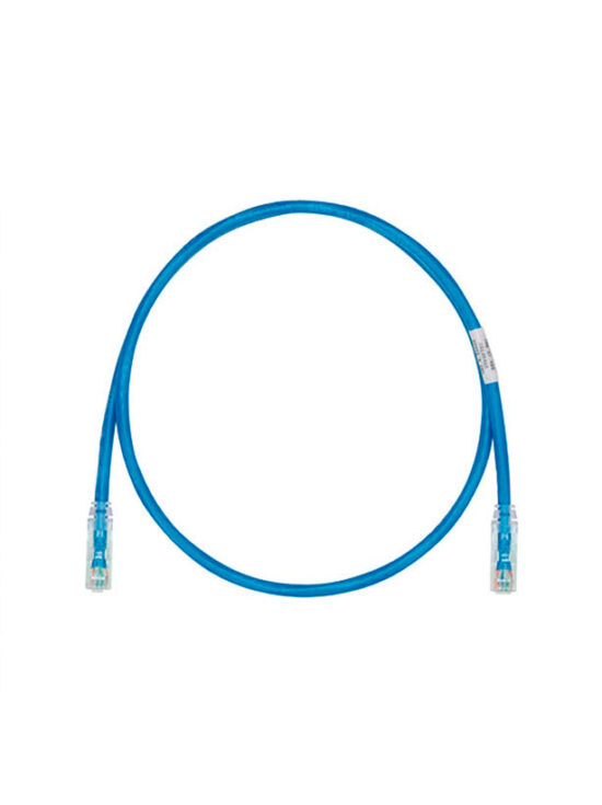 Patch Cord UTP Panduit PanNet categoría 6 de 1 metro, diseñado para conexiones rápidas y estables en redes de alta velocidad. Ideal para sistemas de cableado estructurado en oficinas, hogares y entornos industriales. Calidad y rendimiento garantizados por la marca Panduit