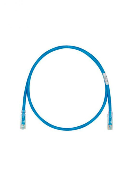 Patch Cord UTP Panduit PanNet categoría 6 de 2 metros, ideal para redes de alta velocidad y sistemas de cableado estructurado. Diseñado para conexiones confiables en entornos residenciales, comerciales e industriales. Calidad superior respaldada por la marca Panduit.